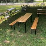 Folding Picnic Table W/ Benches